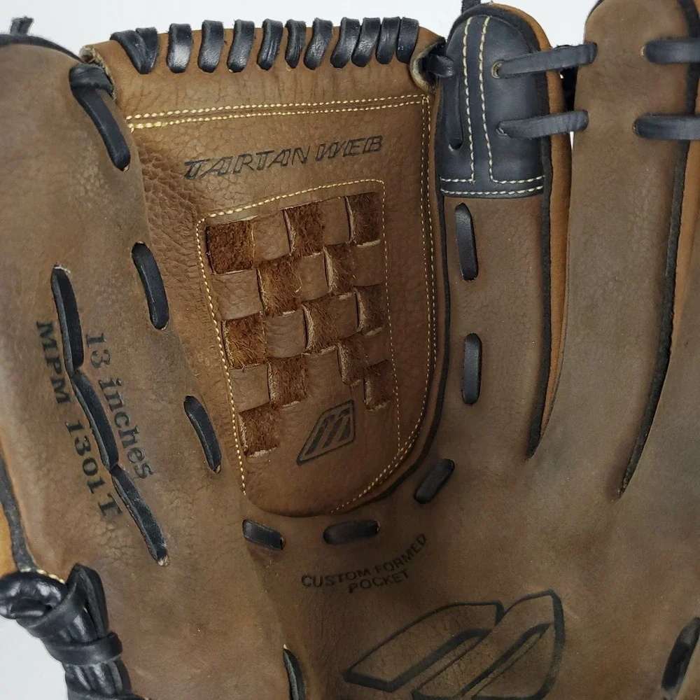 Mizuno MPM 1301 T 13inch Premier Pro Series Glove Power Lock RHT Mitt Dark Brown